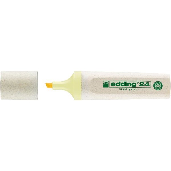 edding Textmarker Highlighter 24 EcoLine 4-24135 2-5mm pa.gelb