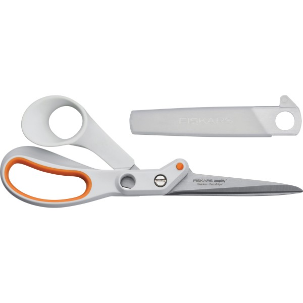 FISKARS Schere Amplify RazorEdge 9-1005223 21cm weiß/orange