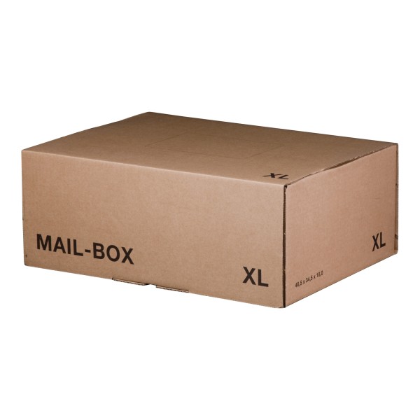 smartboxpro Versandkarton MAIL-BOX 00069032 460x333x174mm XL braun