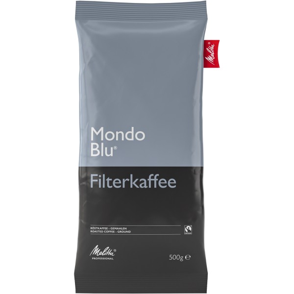 Melitta Kaffee Gastronomie Mondo Blu 408 gemahlen 500g