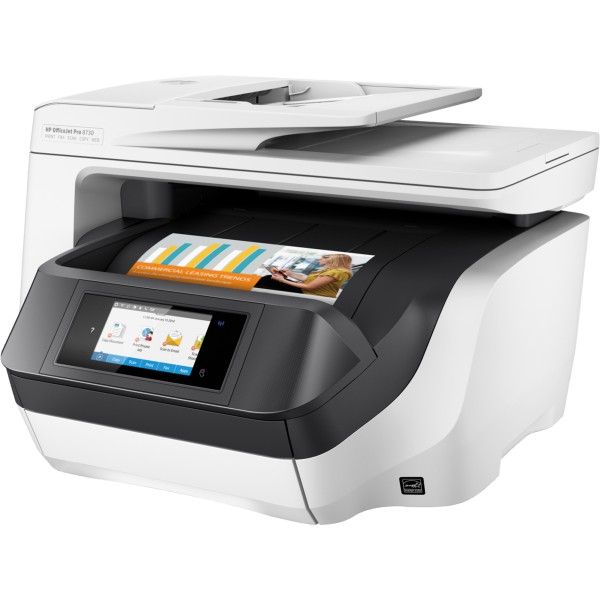 HP Multifunktionsdrucker Officejet Pro 8730 D9L20A Tinte 4:1 Farbe