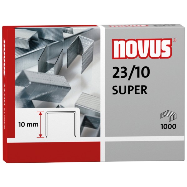 NOVUS Heftklammer 042-0531 23/10 verzinkt 1.000 St./Pack.