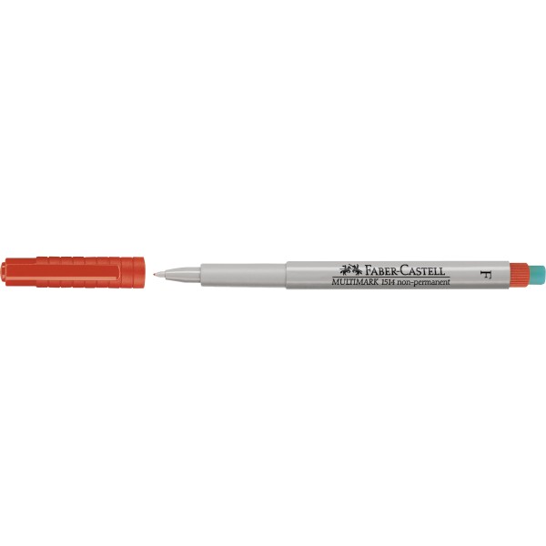 Faber-Castell Folienschreiber MULTIMARK 151421 0,6mm rot