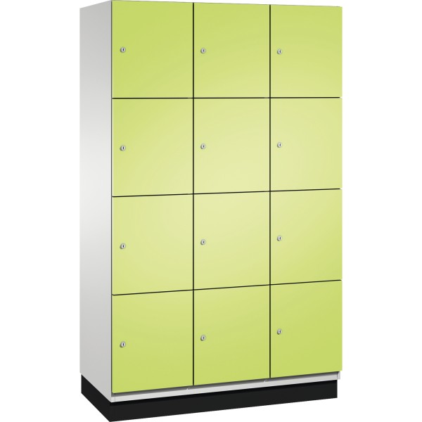 C+P Fächerschrank 4510332S10009 Sockel 12Fächer B1200mm lgr/cgn