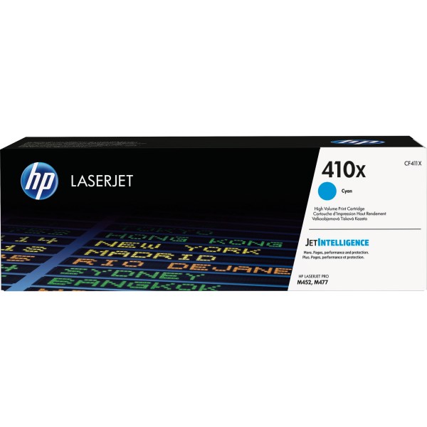 HP Toner CF411X 410X 5.000Seiten cyan