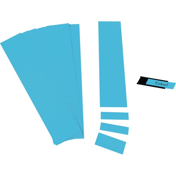 Ultradex Einsteckkarte 847407 60x17mm blau 170 St./Pack.