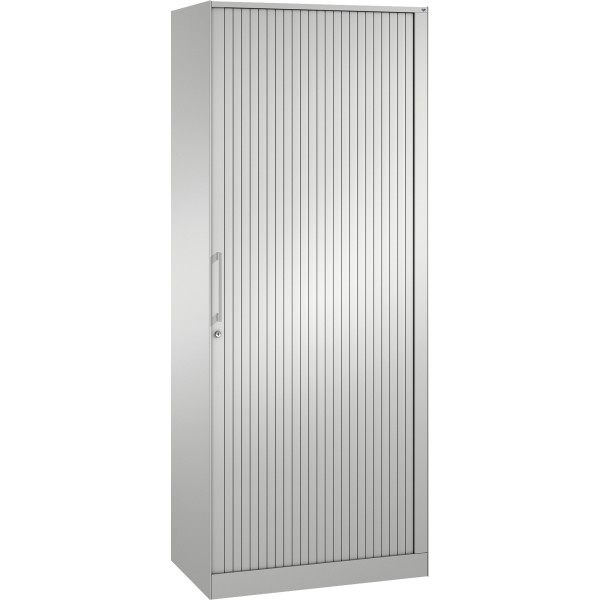 C+P Aktenschrank 143003000S10005 5OH 1980x800x435mm lgr/lgr