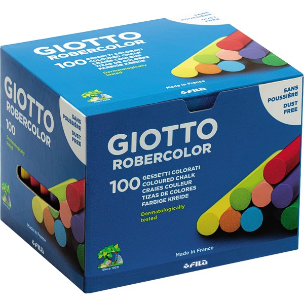 Lyra Wandtafelkreide GIOTTO Robercolor 5390 00 sortiert 100St.