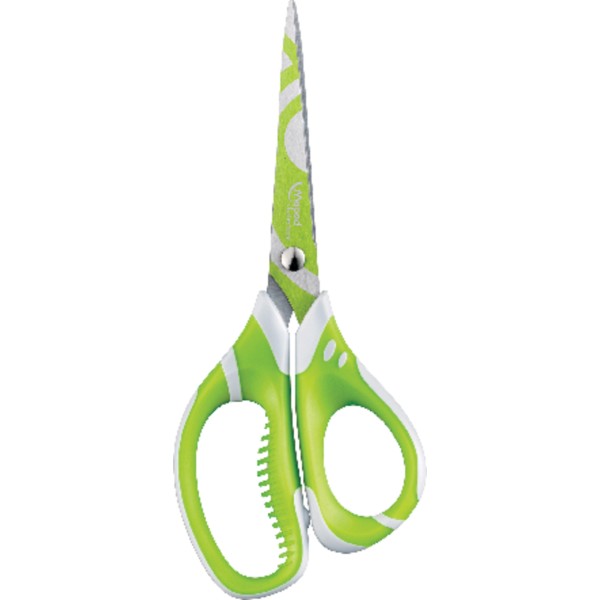 Maped Schere Zenoa Fit 595010 Blister 15cm sort.