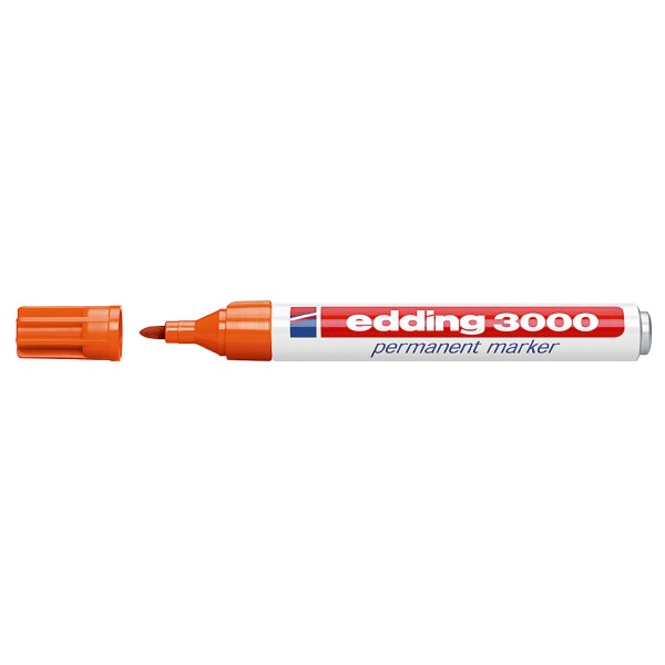 edding Permanentmarker 3000 4-3000006 1,5-3mm Rundspitze or