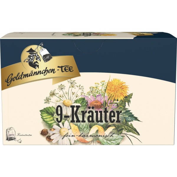 Goldmännchen Tee 4416 9-Kräuter 20 St./Pack.