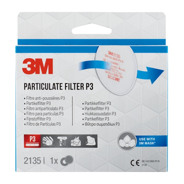 3M Partikelfilter FFP3 2135PRO1 1Paar