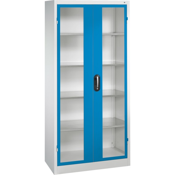 C+P Werkzeugschrank 8920055S10016 Fenstertür 1950x930x400mm lgr/lbl