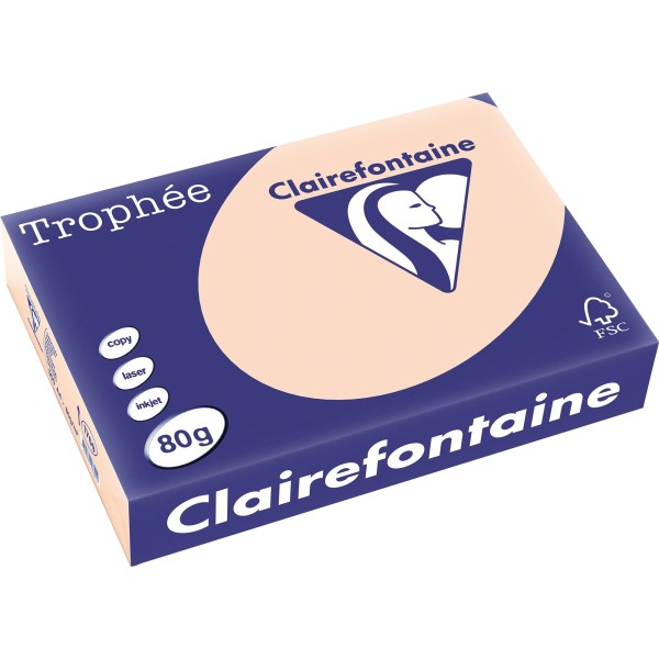 Clairefontaine Kopierpapier 1769C A4 80g lachs 500Bl.