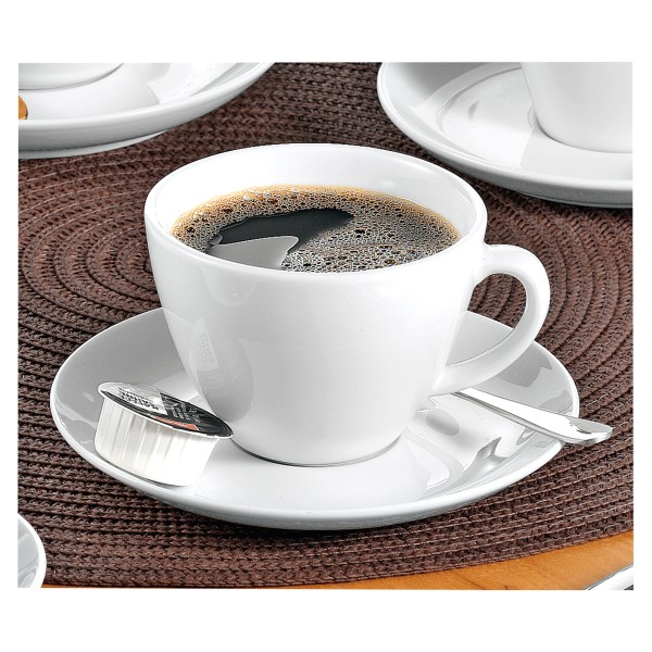 Esmeyer Kaffeetasse Bistro 433-255 Untertasse weiß 6 St./Pack.