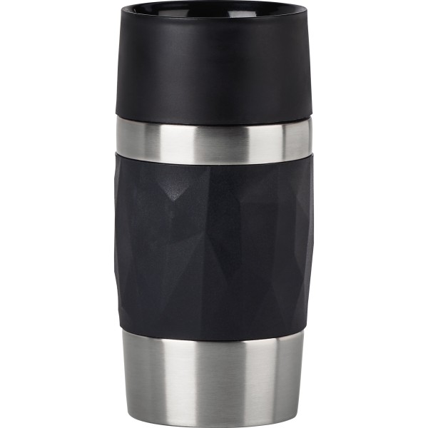 EMSA Isolierbecher TRAVEL MUG COMPACT N2160100 0,3l schwarz