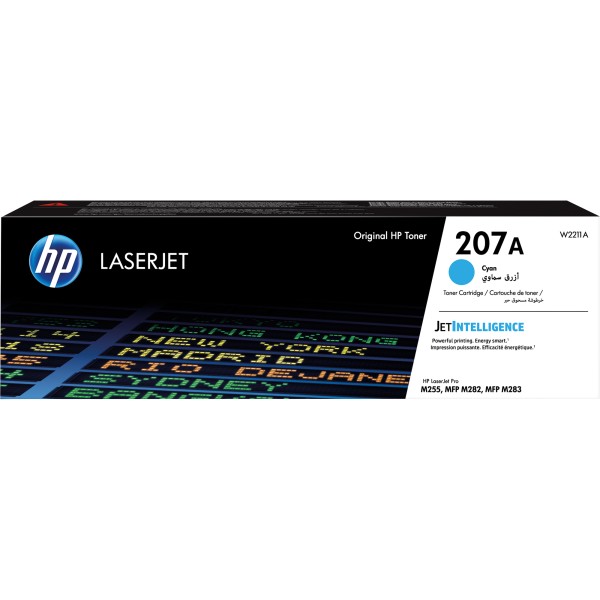 HP Toner W2211A 207A 1.250Seiten cyan