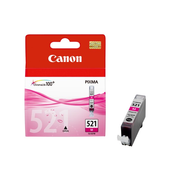 Canon Tintenpatrone 2935B001 CLI521M 9ml magenta