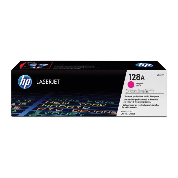 HP Toner CE323A 128A 1.300Seiten magenta