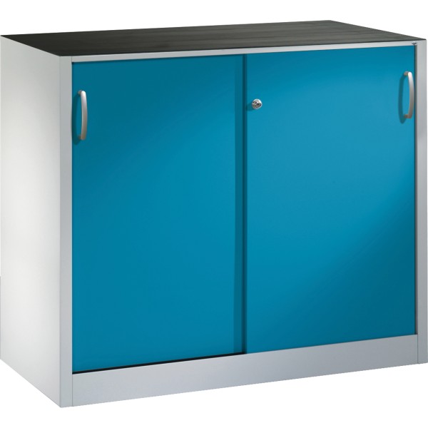 C+P Werkzeugschrank 205609S10075 Schiebetür 1000x1200x500mm lgr/lbl