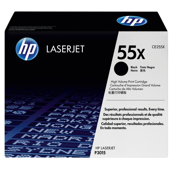 HP Toner CE255X 55X 12.500Seiten schwarz