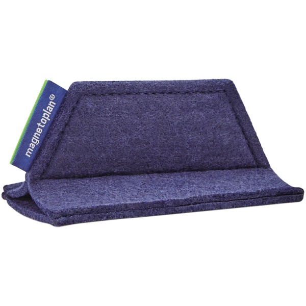 magnetoplan Tafelwischer 1228814 magnetoWipe ecoAware PET-Filz blau