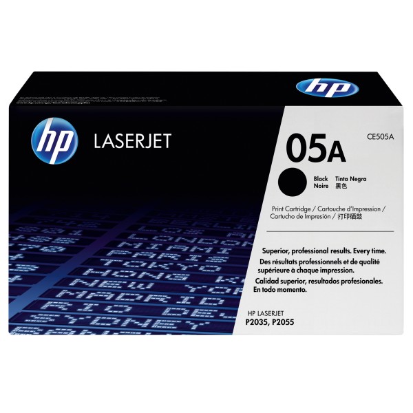 HP Toner CE505A 05A 2.300Seiten schwarz