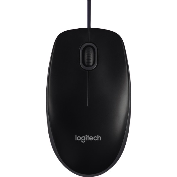 Logitech Optical Mouse B100 910-003357 USB schwarz