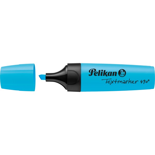 Pelikan Textmarker 490 814133 1,2-5mm Keilspitze blau