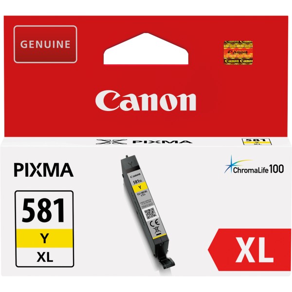 Canon Tintenpatrone CLI581XLY 2051C001 8,3ml gelb