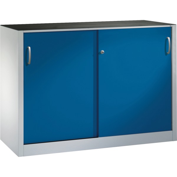 C+P Werkzeugschrank 214609S10046 Schiebetür 1000x1600x400mm lgr/ebl