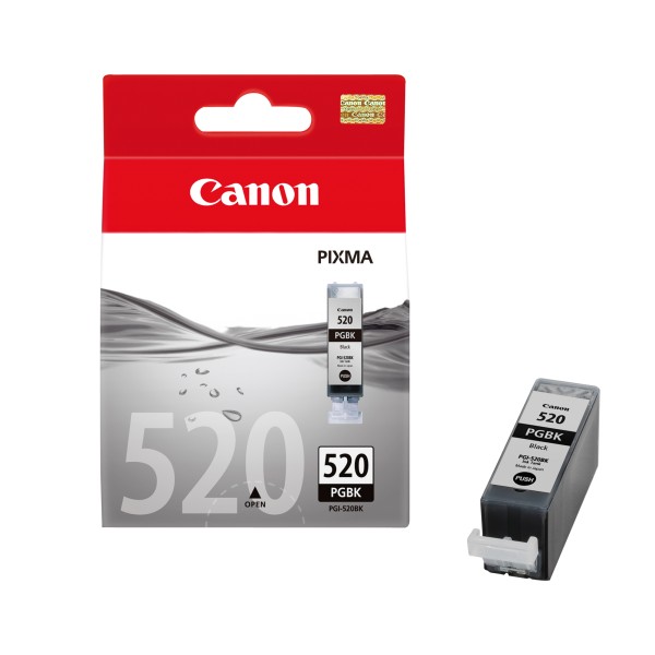 Canon Tintenpatrone 2932B012 PGI520BK schwarz 2 St./Pack.