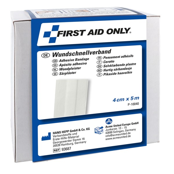 FIRST AID ONLY Wundschnellverband P-10040 5m x 4cm