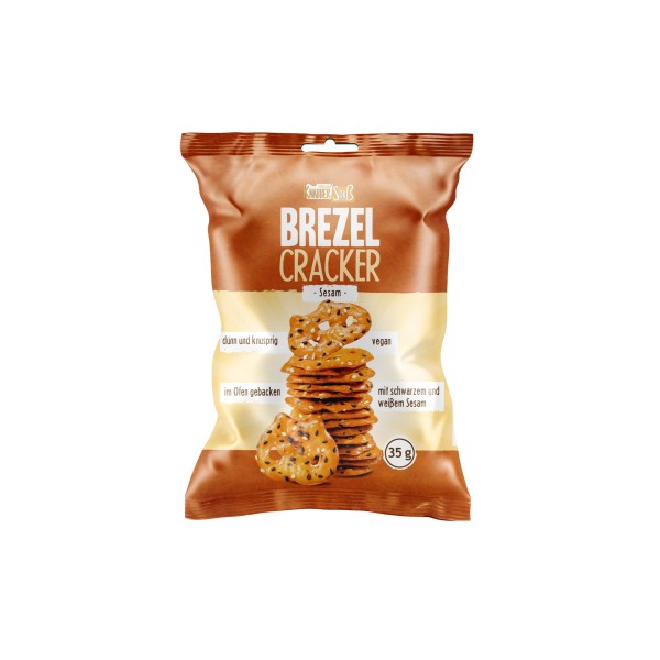 Hellma Brezel Cracker Sesam 70103845 35g 28St