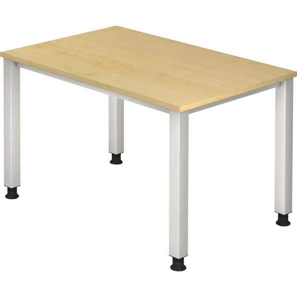 Hammerbacher Schreibtisch VQS12/3 4Fuß 120x80cm ahorn