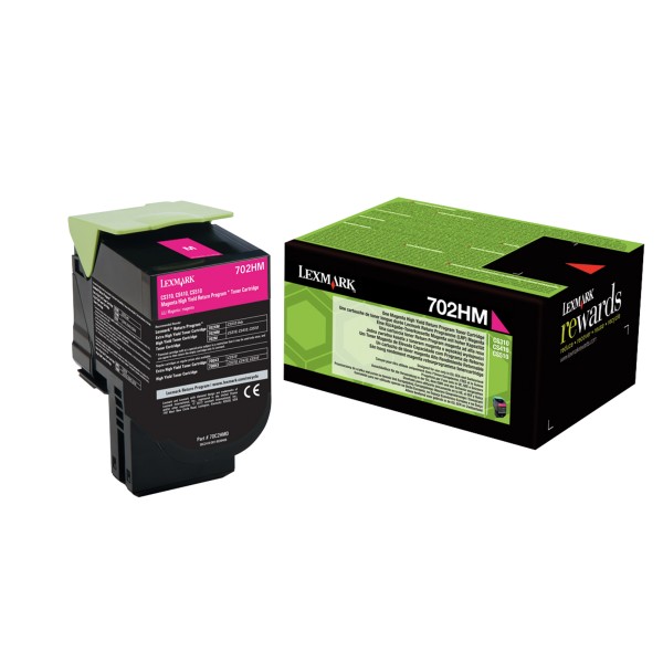 Lexmark Toner 70C2HM0 3.000Seiten magenta