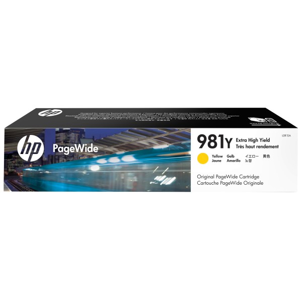 HP Tintenpatrone L0R15A 981Y 16.000Seiten gelb