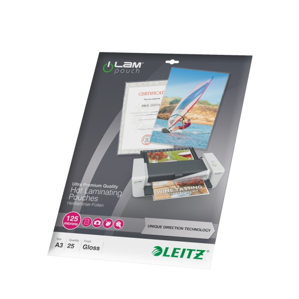 Leitz iLAM Laminierfolien DIN A3 125mic