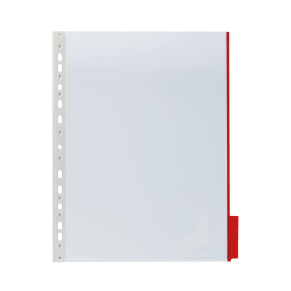 DURABLE Sichttafel FUNCTION panel 560703 A4 rot 5 St./Pack.