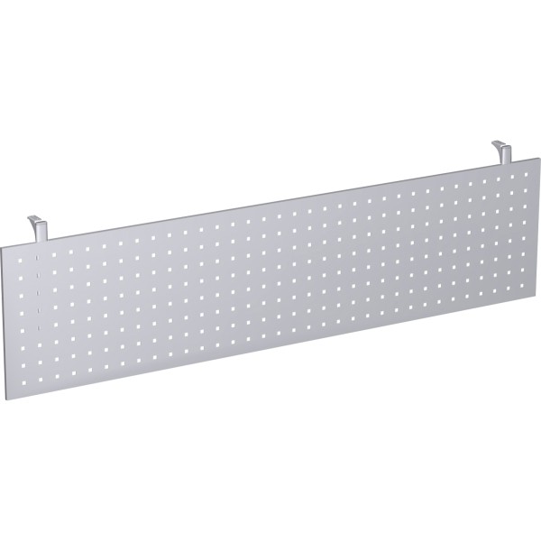 Geramöbel Knieraumblende S-617604-S gelocht 1.800mm silber