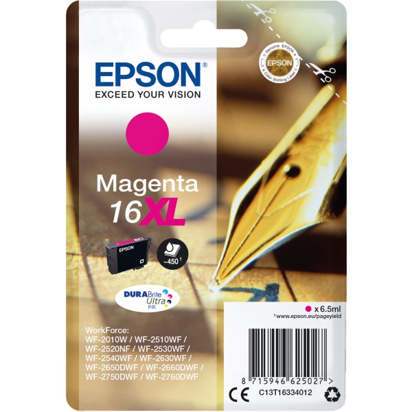 Epson Tintenpatrone C13T16334012 6,5ml magenta