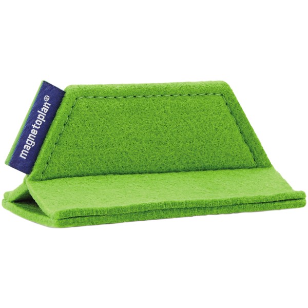 magnetoplan Tafelwischer 1228805 magnetoWipe ecoAware PET-Filz grün