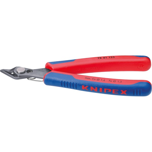 KNIPEX Printzange Super-Knips 78 81 125 mit Facette 125mm