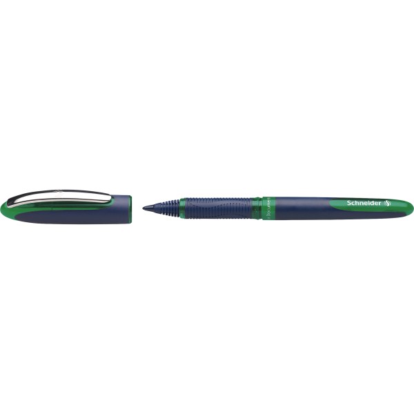 Schneider Tintenroller One Business 0,6mm tiefblau Mine grün
