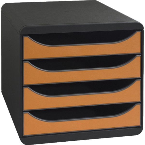 Exacompta Schubladenbox BIG-BOX Iderama 310788D 4Sch. orange