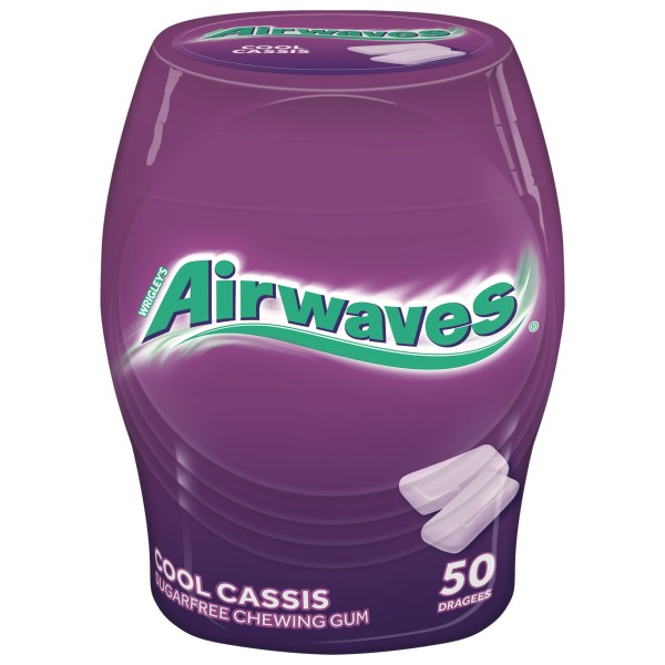 AIRWAVES Kaugummi 423762 Cool Cassis 50St.