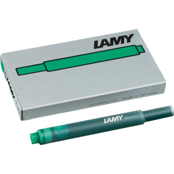 Lamy Tintenpatrone T10 1211478 grün 5 St./Pack.