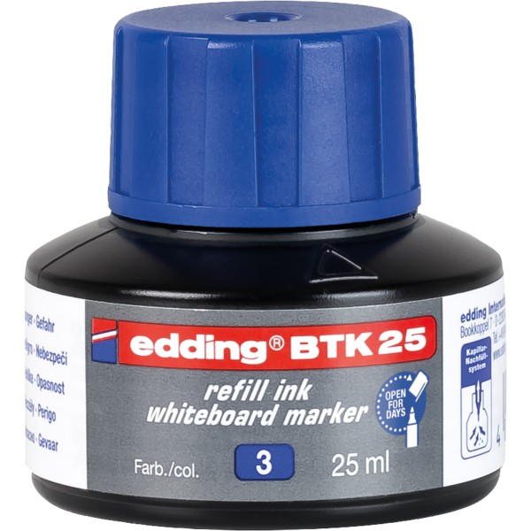 edding Nachfülltusche 4-BTK25003 refill-service 25ml blau