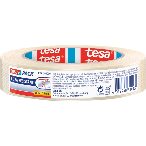 tesa Packband Monofilament 45902 25mmx50m transparent