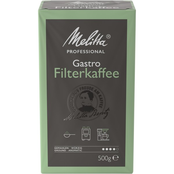 Melitta Kaffee Gastronomie 602 würzig & ergiebig gemahlen 500g